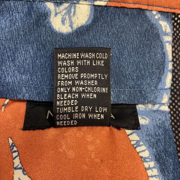 Nautica Board Shorts Men's 36 Multicolor Floral Preppy Tropical Swim Trucks - Picture 7 of 16